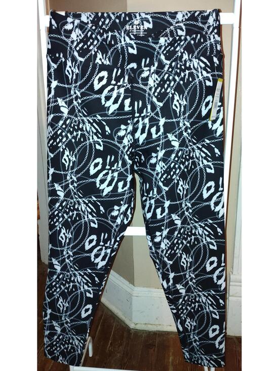 Eleven by Venus Williams Pants - NWT Eleven Venus Williams leggings L 90s girl chain print